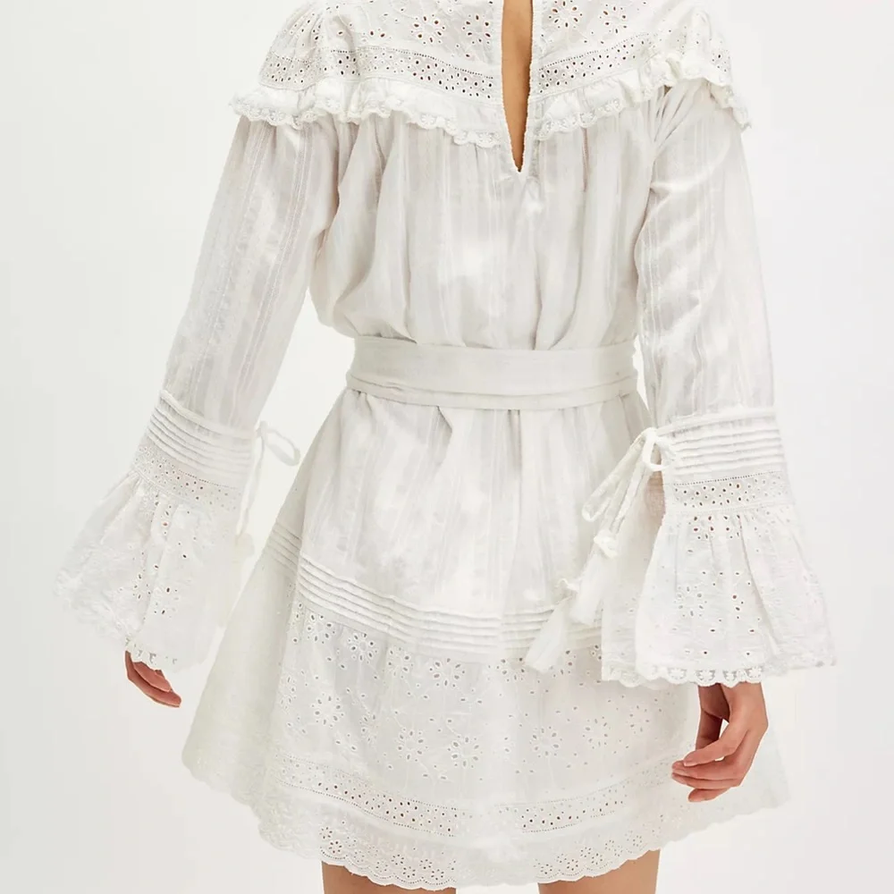 WHIMSY GARDEN LACE TUNIC DRESS Spell NWT Size XS - Picture 4 of 8